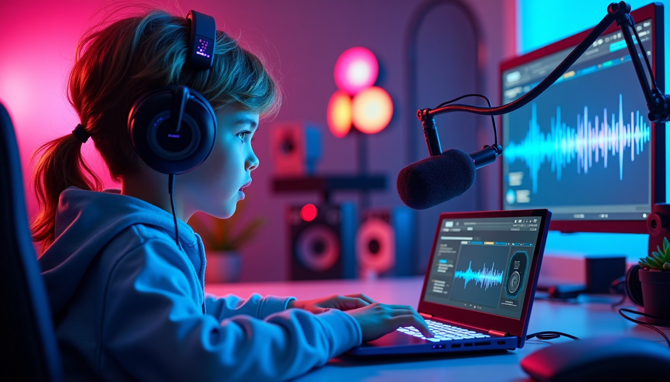 AI Voice Magic with ElevenLabs: Text-to-Speech Projects for Kids